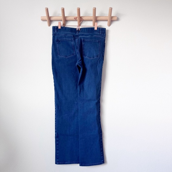 Betabrand Dark Blue Straight Leg Jeans - Picture 6 of 10